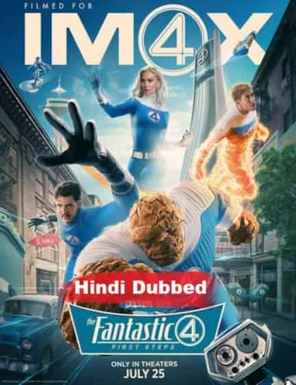 The Fantastic Four: First Steps (2025) DVDScr Hindi Dubbed